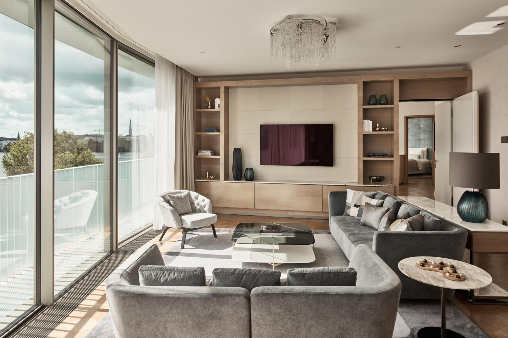 The Fontenay Hamburg Exterior photo Interior of a typical apartment
